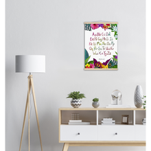 Load image into Gallery viewer, Classic Matte Paper Poster &amp; Hanger - Alphabet - Tropicana
