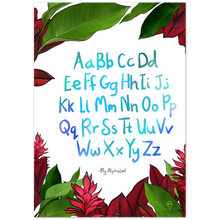 Load image into Gallery viewer, Premium Matte Paper Poster - Red Ginger - Alphabet - English
