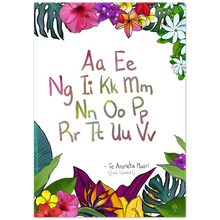 Load image into Gallery viewer, Premium Matte Paper Poster  - Tropicana - Alphabet - Cook Islands Maori
